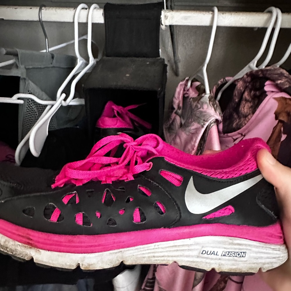 Pink Nike Running shoes